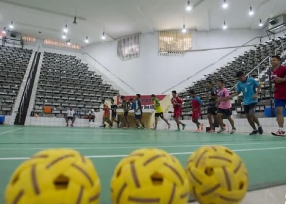 Pelatih Membakar Motivasi Tim Sepak Takraw Indonesia Jelang Final Lawan Jepang