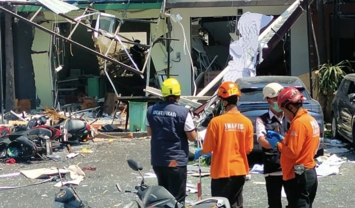 Ledakan Mengguncang Ruko San Antonio Surabaya, Lima Orang Terluka dan 20 Bangunan Rusak