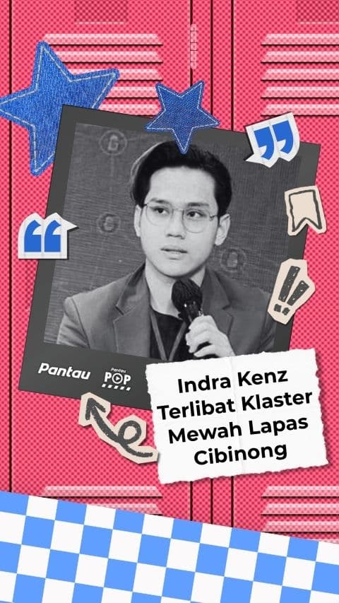 INDRA KENZ TERLIBAT KLASTER MEWAH LAPAS CIBINONG
