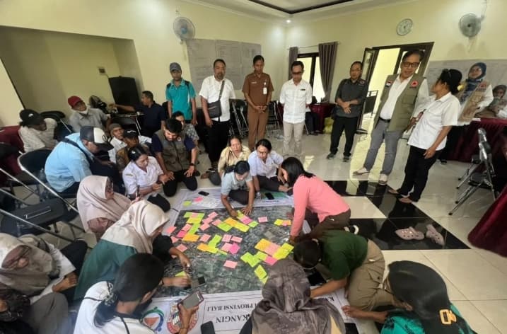 BNPB Perkuat Kesiapsiagaan Warga Karangasem Bali melalui Program DESTANA untuk Hadapi Ancaman Gempa, Erupsi Gunung Agung, dan