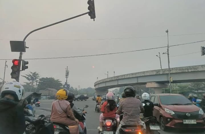 BMKG Deteksi 4.845 Titik Panas di Sumatera, Kabut Asap Selimuti Riau dan Kualitas Udara Sangat Tidak Sehat