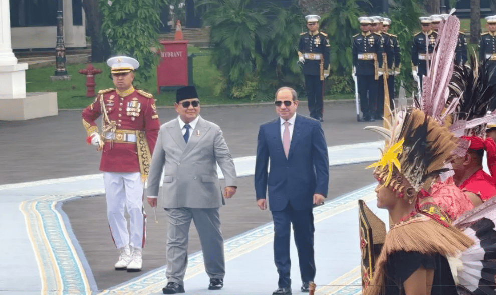 Prabowo Sambut Presiden Mesir Abdel Fattah el-Sisi di Istana Merdeka, Kedua Negara Bahas Kerja Sama Strategis