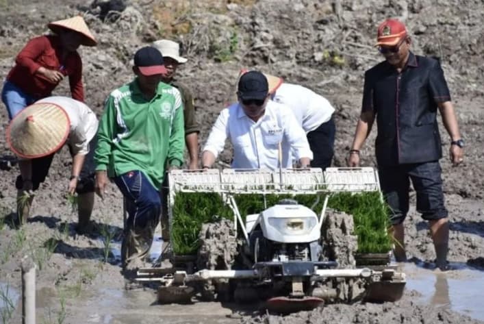 Pemkab Kapuas Realisasikan Cetak Sawah 4.491 Hektare di 10 Kecamatan untuk Dukung Swasembada Pangan Nasional
