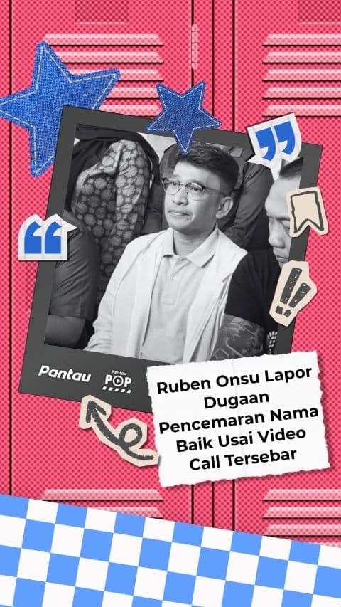 RUBEN ONSU LAPOR DUGAAN PENCEMARAN NAMA BAIK