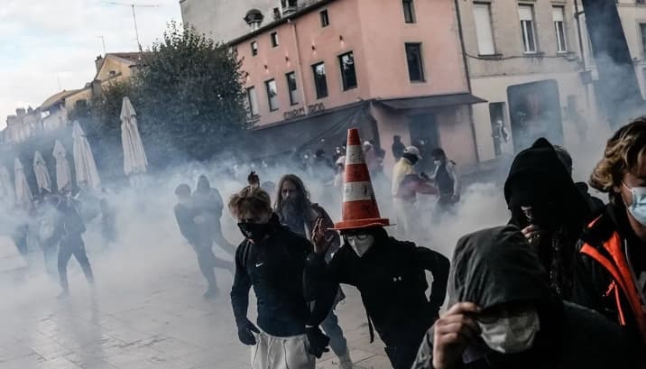 Prancis Selidiki 36 Kasus Dugaan Pelanggaran Polisi Saat Demonstrasi Pelajar, Sembilan Orang Ditangkap di Lyon