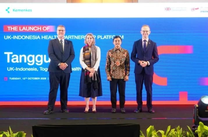 Indonesia dan Inggris Luncurkan Tangguh+ untuk Perkuat Transformasi Kesehatan