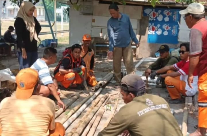 Pemkab Kepulauan Seribu Sulap Sampah Bambu Jadi Instalasi Seni Bawah Laut untuk Konservasi dan Wisata Bahari