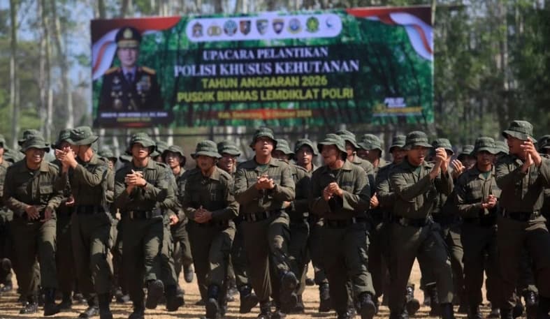 Polri Siapkan 70 Ribu Polisi Khusus Kehutanan atas Arahan Prabowo, 586 Personel Selesai Jalani Pelatihan