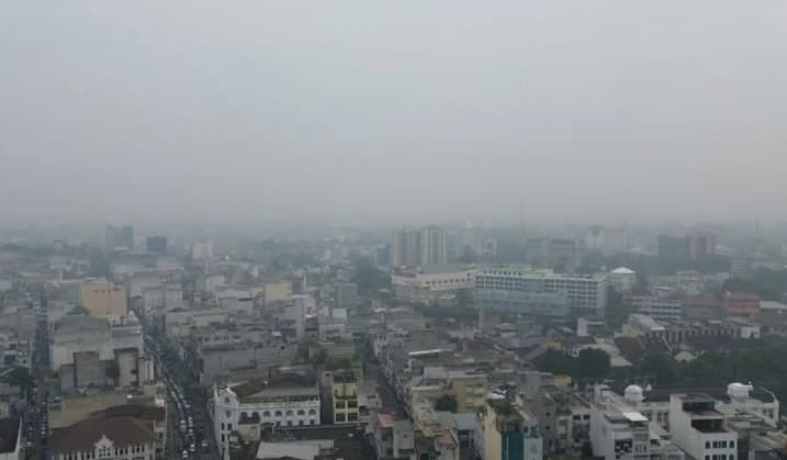 Kabut Asap Selimuti Medan, Pemkot Terapkan Pembelajaran Jarak Jauh untuk PAUD hingga SMP sampai 21 Oktober