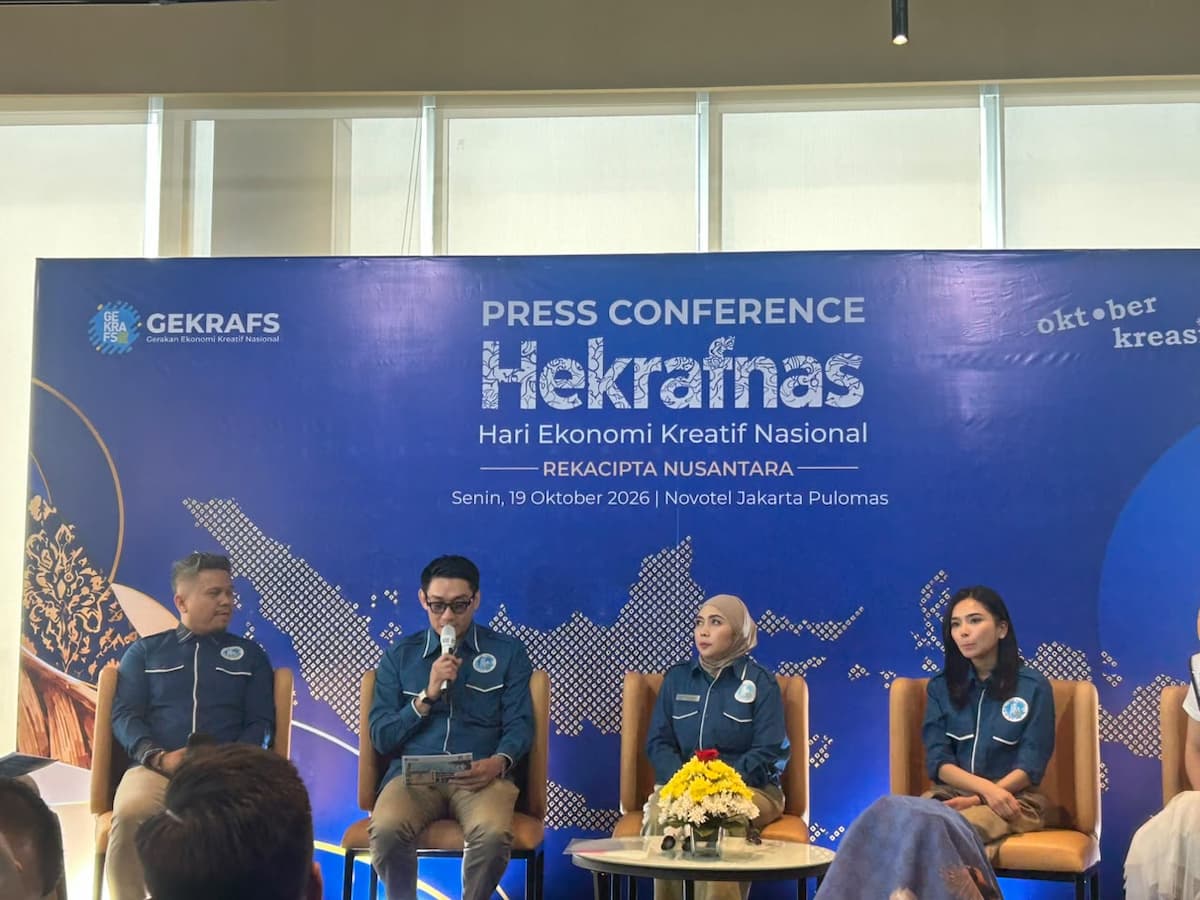 Hekrafnas 2026 Digelar Serentak di Jakarta, 7 Provinsi, dan 17 Negara
