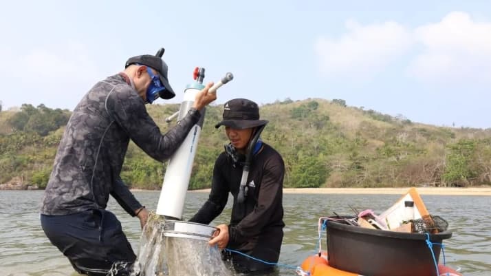 Tim Peneliti Survei Kekayaan Laut Kepulauan Lucipara, Dorong Konservasi Terumbu Karang dan Keberlanjutan Perikanan Maluku