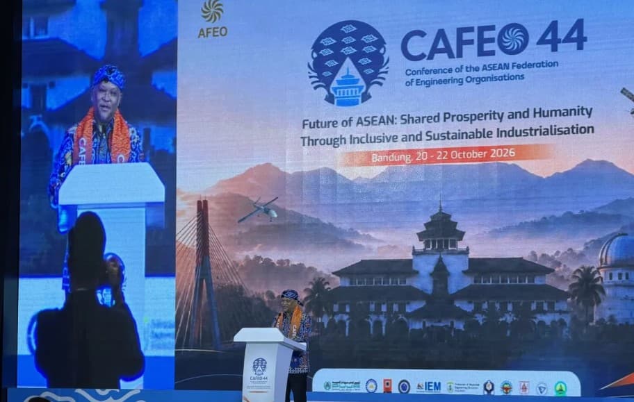 PII Gelar Konferensi Insinyur ASEAN CAFEO 44 di Bandung, Dorong Industrialisasi Inklusif dan Berkelanjutan