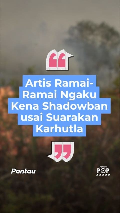 ARTIS RAMAI RAMAI NGAKU KENA SHADOWBAN