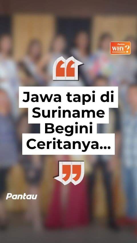 JAWA TAPI DI SURINAME BEGINI CERITANYA