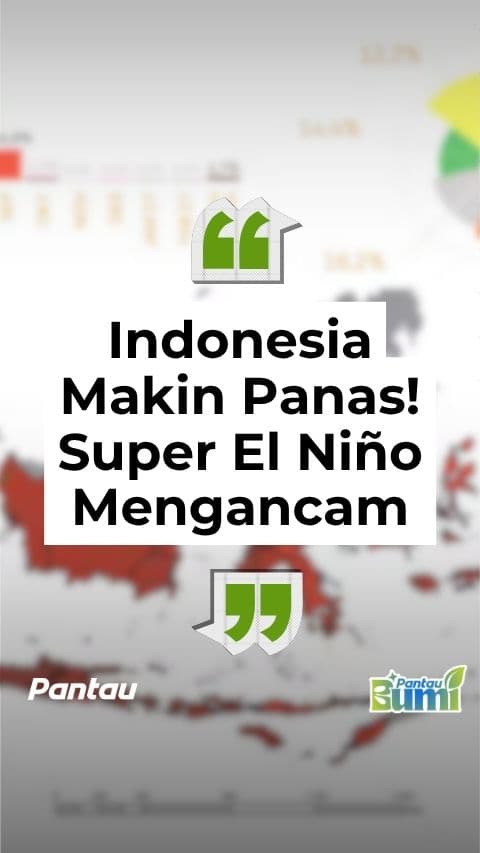 INDONESIA MAKIN PANAS SUPER EL NINO MENGANCAM