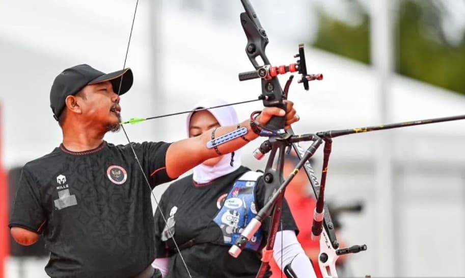 Kholidin dan Noviera Ross Raih Perak Para Panahan Asian Para Games 2026 Usai Kalah dari China di Final
