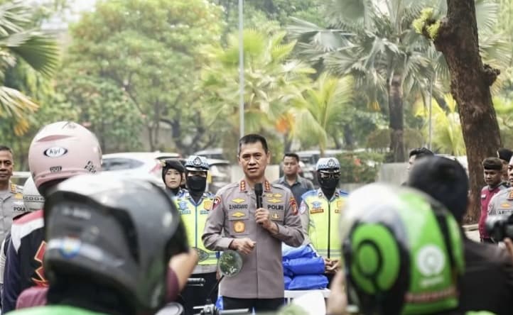 Kapolda Metro Jaya Dadang Hartanto Ajak Pengemudi Ojol Utamakan Keselamatan, Program Sabtu Berkah Bakal Digelar Rutin