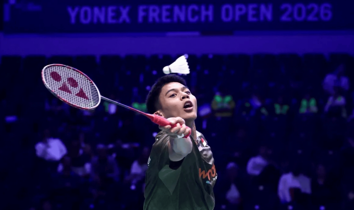 Ubed Tembus Final French Open 2026 Usai Kalahkan Alex Lanier, Pebulu Tangkis Indonesia Siap Hadapi Christo Popov