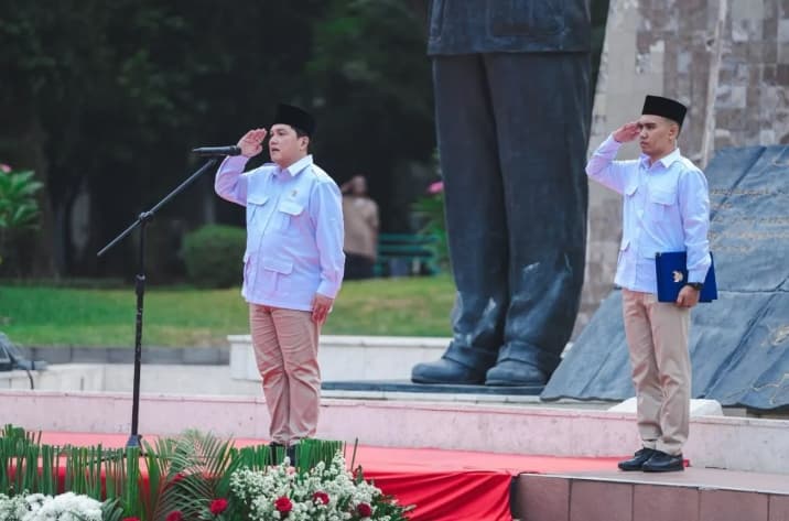 Menpora Erick Thohir Tegaskan Pemuda Penentu Masa Depan Indonesia, Dorong Patriotisme dan Kepedulian Sosial