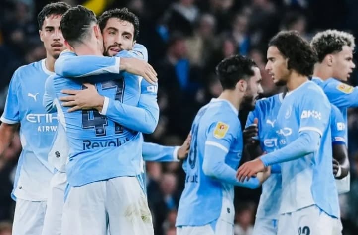 Manchester City Singkirkan Brighton Lewat Adu Penalti 4-3, Dua Kali Bangkit dari Ketertinggalan di Carabao Cup