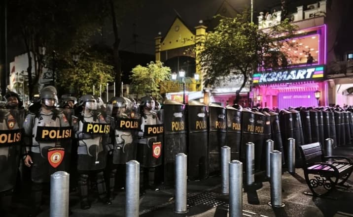 Polda DIY Pulangkan 34 Orang yang Diamankan Usai Aksi Hari Sumpah Pemuda Berujung Ricuh di Yogyakarta