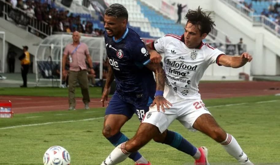 Bali United Hajar Arema FC 3-1 di Kanjuruhan, Dua Kartu Merah Paksa Tuan Rumah Bermain dengan Sembilan Pemain