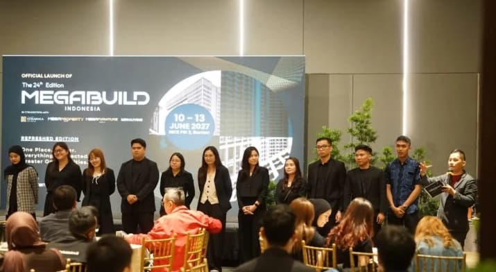 Megabuild Indonesia 2027 Satukan Industri Bangunan hingga Properti, Targetkan Lebih dari 45 Ribu Pengunjung