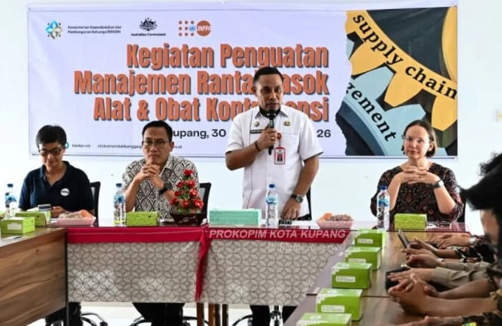 Pemkot Kupang Perkuat Pasokan Alat Kontrasepsi Bersama BKKBN dan Mitra Internasional untuk Jaga Layanan KB