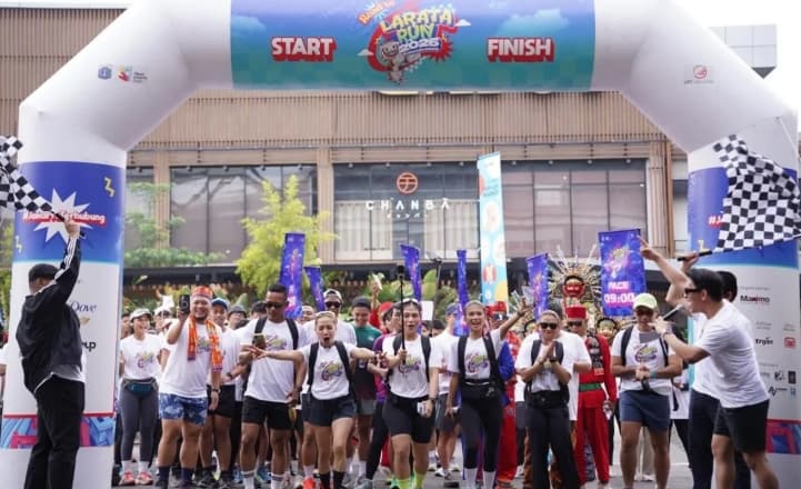 LRT Jakarta Gelar Larata Run 2026, Ratusan Peserta Padukan Olahraga Lari dan Transportasi Publik di Kelapa Gading