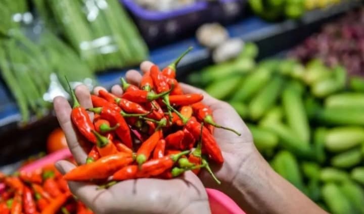 PIHPS Catat Harga Cabai Rawit Merah Rp96.200 per Kg, Telur Ayam Rp29.350 dan Daging Sapi Tembus Rp152.700