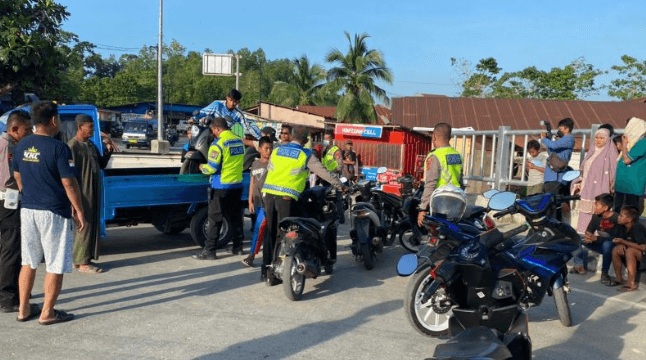 Hari Ketiga Puasa, Polresta Kendari Amankan 22 Motor Balap Liar