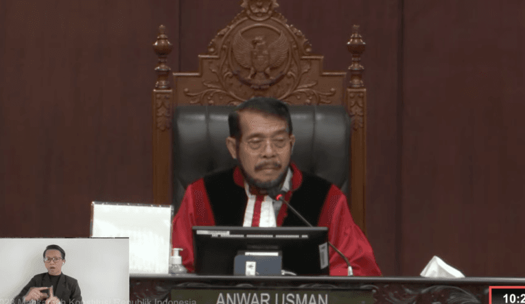 MK Tolak Uji Materi Pasal Penghinaan Presiden di KUHP