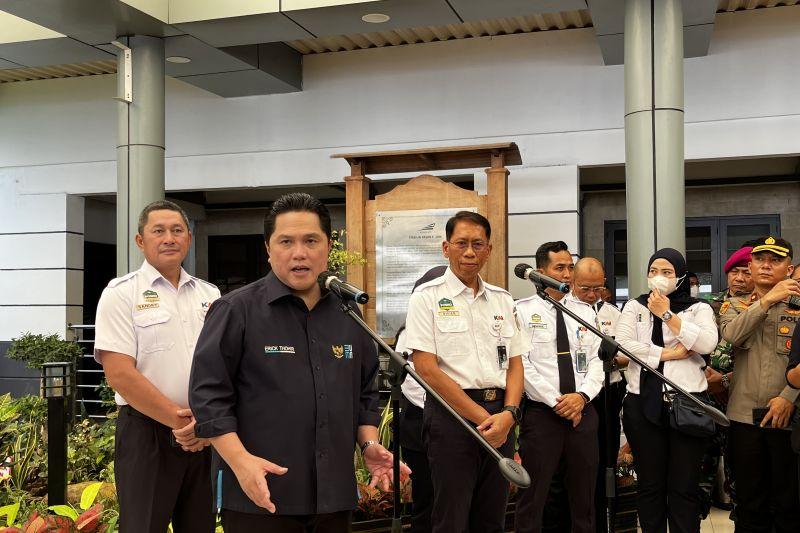 Erick Thohir Setuju Proyek Kereta Cepat Jakarta-Bandung Dimusnahkan jika Ada Korupsi