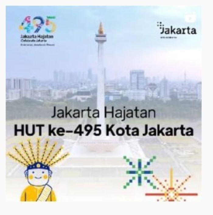 Jakarta Hajatan ke-495, Ini Rangkaian Kegiatannya!
