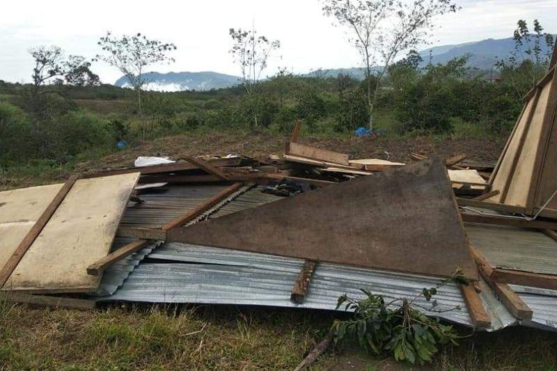 Tujuh Rumah Rusak Akibat Angin Kencang di Bener Meriah Aceh
