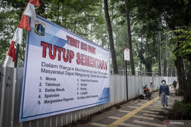 Penutupan Tebet Eco Park Diperpanjang