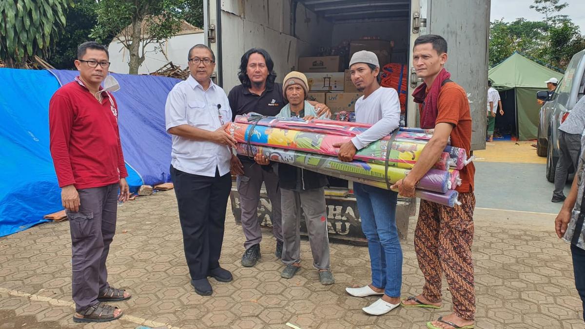 KPK Salurkan Donasi untuk Korban Gempa Cianjur