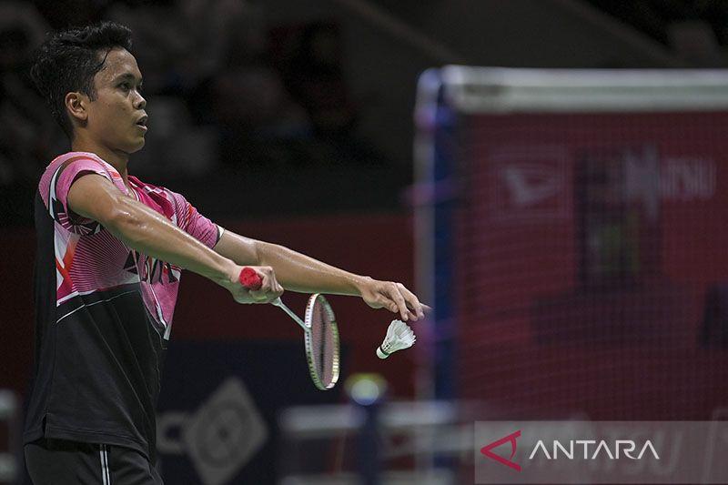 Langkah Ginting untuk Juarai Indonesia Masters 2023 Terhenti di Babak ke-2