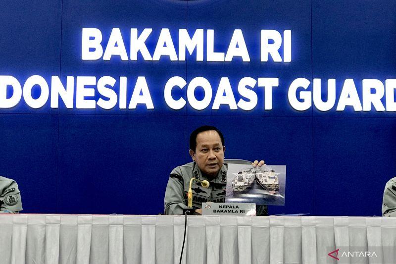 Bakamla Temukan Kapal Asing Kelabui Data AIS seolah-olah di Perairan Luar Negeri