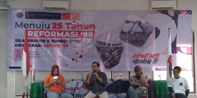 25 Tahun Reformasi Bisa Jadi Momentum Perlawanan Rakyat
