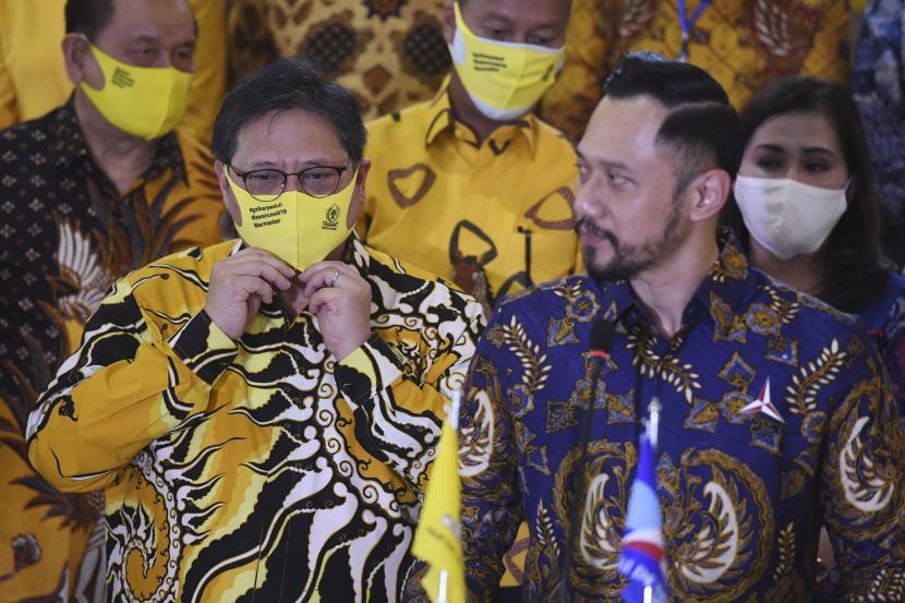 Airlangga Bertemu SBY di Cikeas, Sinyal Golkar Merapat?