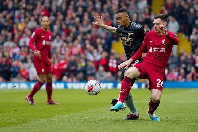 Hasil Liga Inggris: Liverpool Tahan Arsenal 2-2