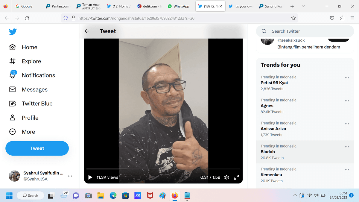 Ayah David Sebut Ada Orang Tangisi Hartanya Bukan Anaknya, Sindir Rafael Alun Nih?