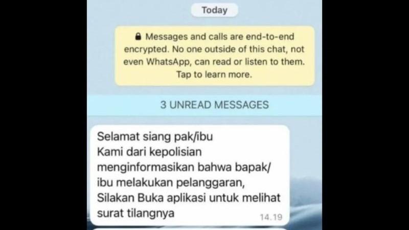 Waspada! Modus Baru Tipu-tipu Kuras Rekening Via Surat Tilang Elektronik