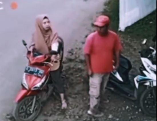 Kocak, Nyolong Motor Batal gegara Liat CCTV