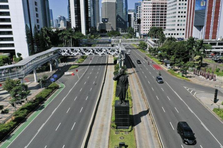 Jakarta Sepi, Netizen: Saatnya Warga Lokal Keluar