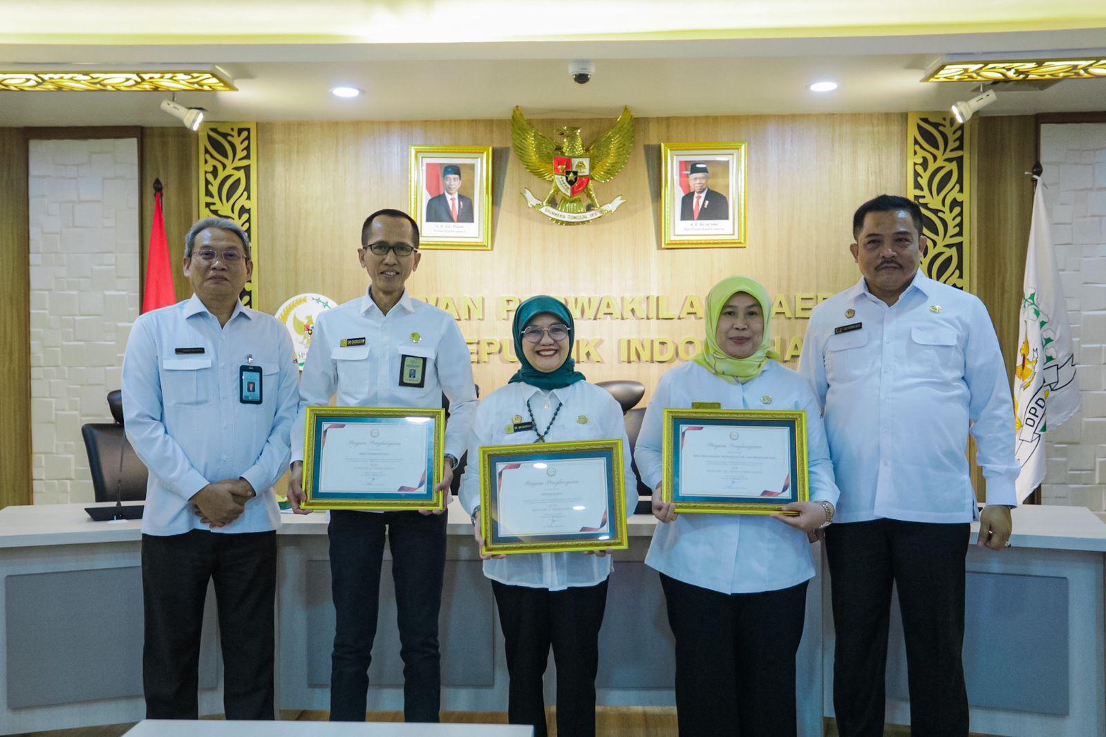 Gelar Entry Meeting Pengawasan Arsip, Setjen DPD RI Beri Penghargaan Kearsipan