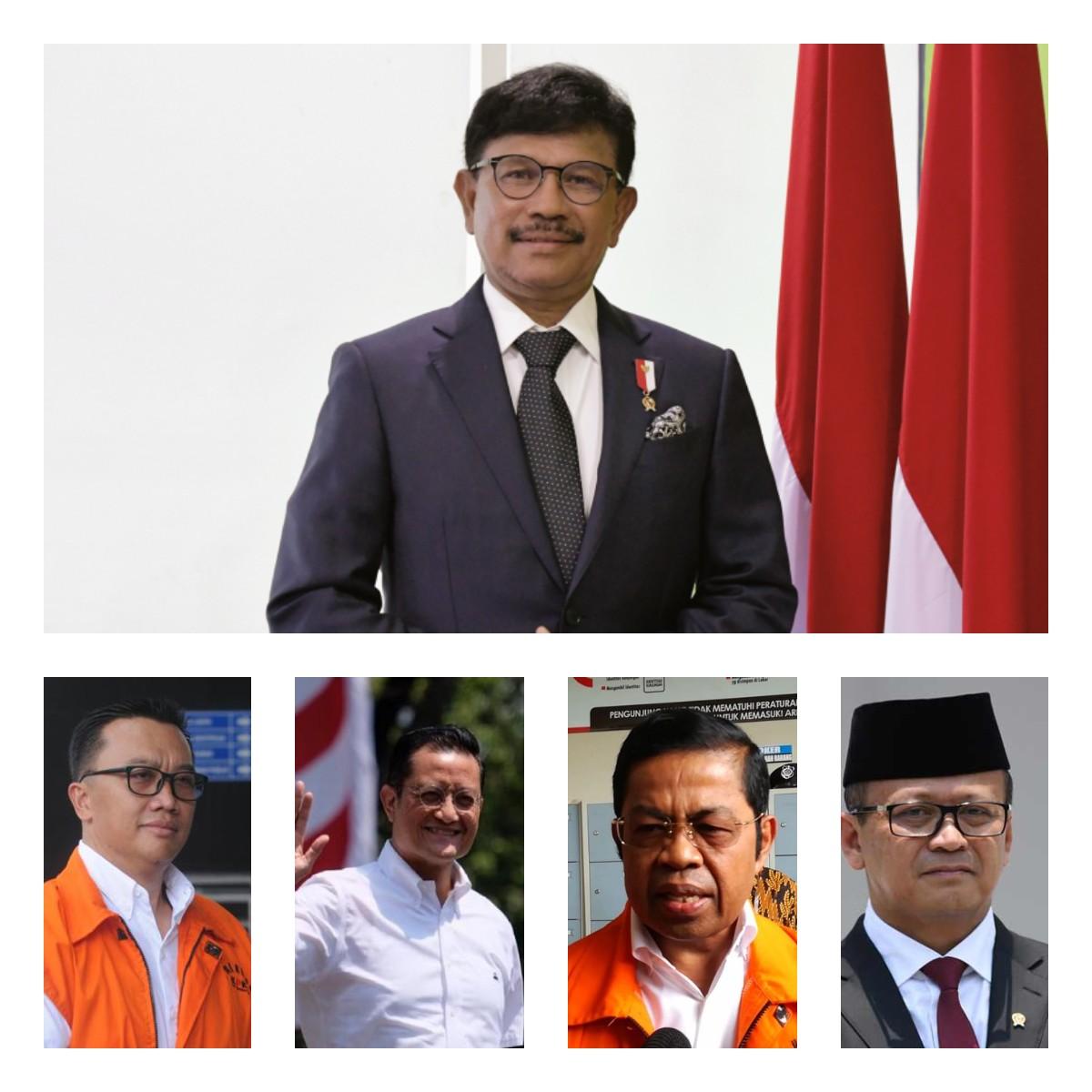 Daftar Lengkap Menteri Jokowi yang Tersandung Kasus Korupsi