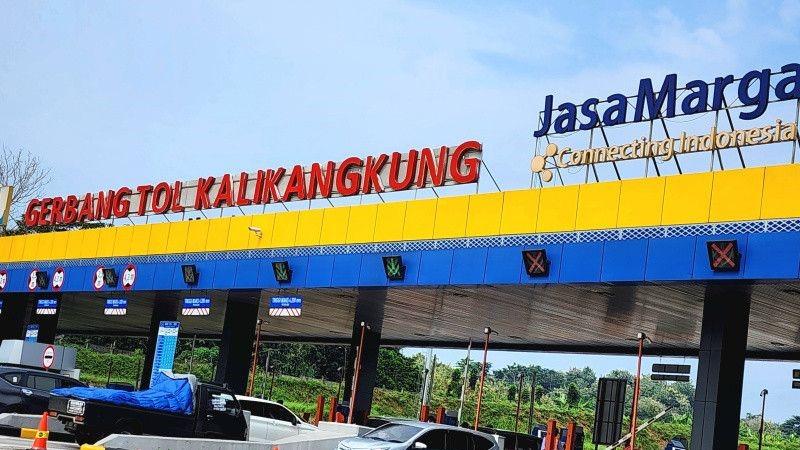 32.564 Kendaraan Masuk Tol Kalikangkung sejak Penerapan One Way