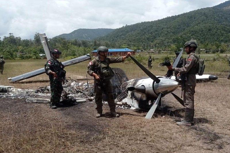 15 Orang Jadi Tersangka Pembakaran Pesawat Susi Air, Termasuk Egianus Kogoya